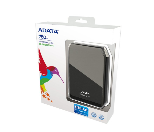 ADATA 750GB 5400obr. USB 2,5'' czarny USB 3.0 - 72757 - zdjęcie 2